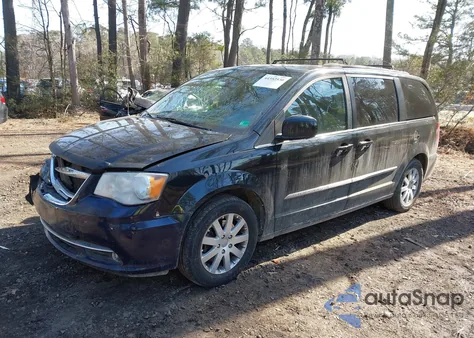 2014 Chrysler Town & Country Touring z USA, uszkodzony, nr VIN 2C4RC1BG0ER386785